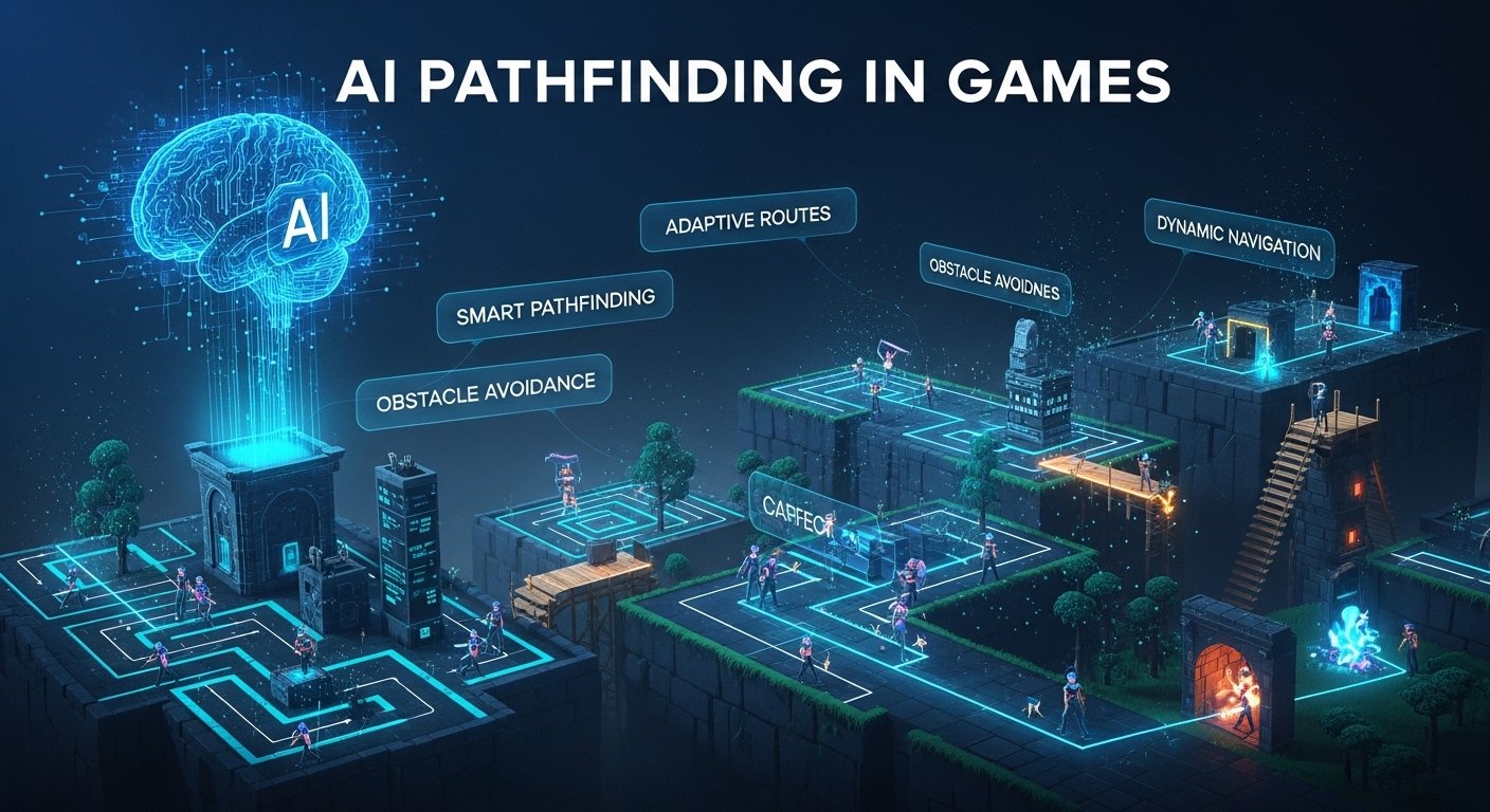 AI pathfinding in games