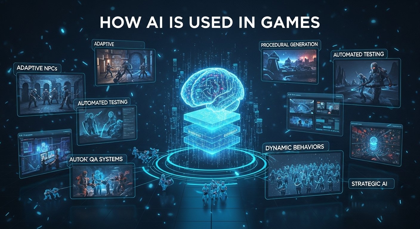 How AI is used in games