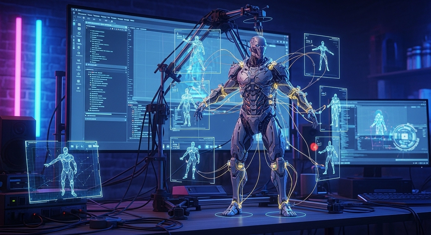 AI character animation systems in games